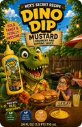 🌭 Dino Dip Bold & Tangy Mustard
