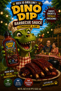 🔥 Dino Dip Campfire BBQ Sauce