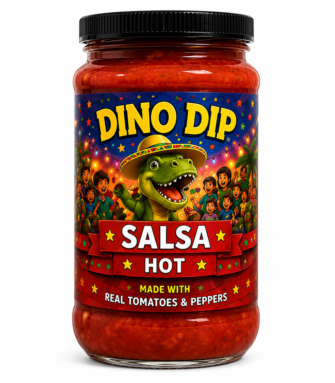🌮 Dino Dip Fiesta Salsa