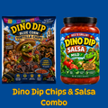Dino Dip Fiesta Bundle – Blue Corn Tortilla Chips & Family Size Salsa